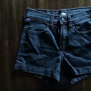Black old navy high waisted shorts
